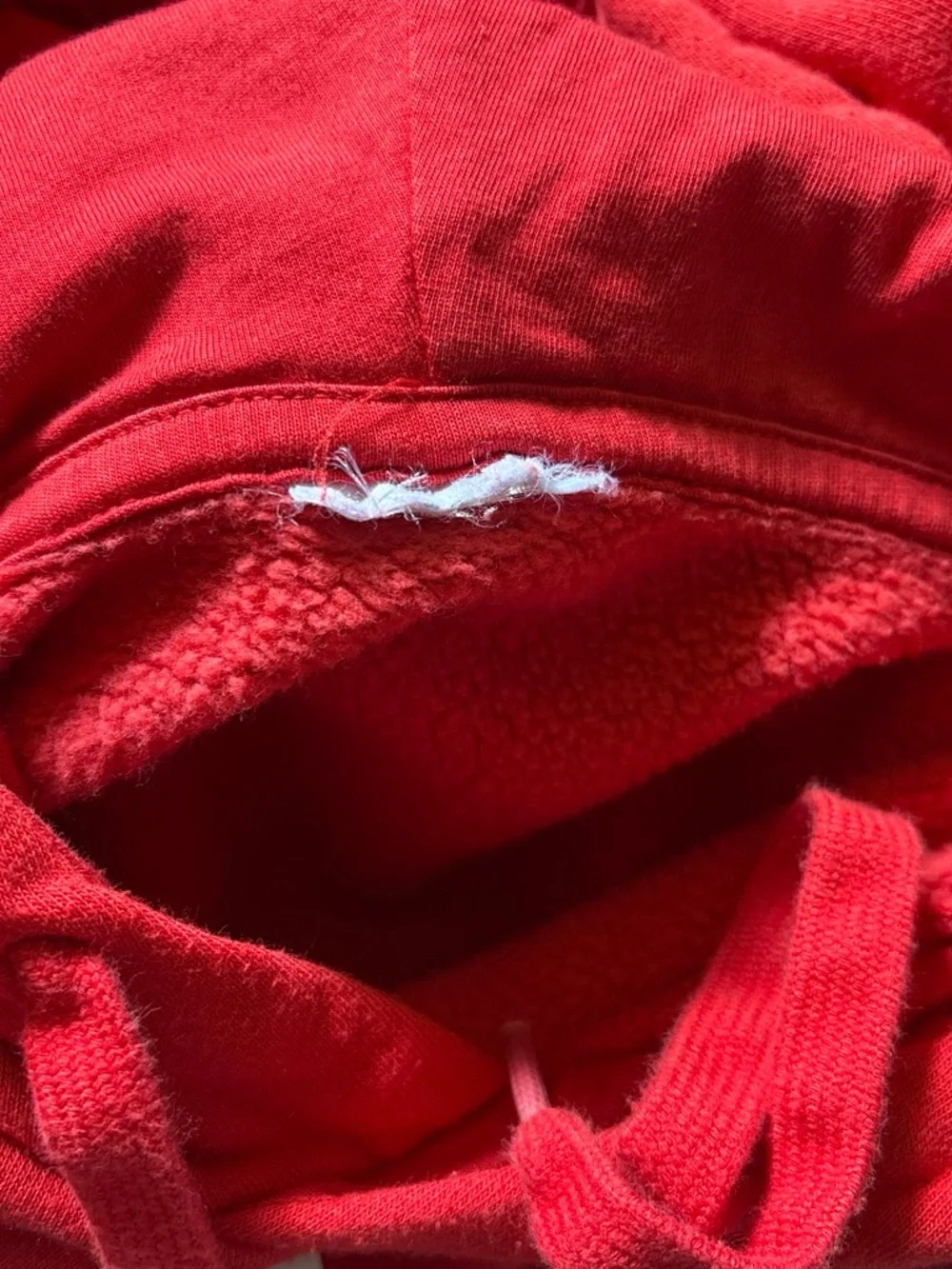 adidas Red Hoodie with White Logo - Men's Pullover Sweatshirt